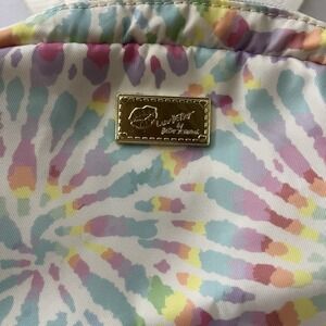 Betsey Johnson Tie Dye Backpack Large Love Betsey Fun Colorful Girly